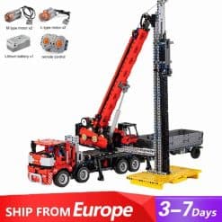 Mould King 17003 All Terrain Pilling Platform Remote Control Technic Building Blocks Kids Toys