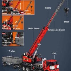 Mould King 17003 All Terrain Piling Platform With Remote Control Technic 2828Pcs Building Blocks Bricks Kids Toy Gift Mould King 17003 All Terrain Piling Platform With Remote Control Technic 2828Pcs Building Blocks Bricks Kids Toy Gift - Image 3