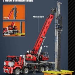 Mould King 17003 All Terrain Piling Platform With Remote Control Technic 2828Pcs Building Blocks Bricks Kids Toy Gift Mould King 17003 All Terrain Piling Platform With Remote Control Technic 2828Pcs Building Blocks Bricks Kids Toy Gift - Image 2