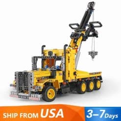 Mould King 17011 Tow Truck Technic Crane Building Blocks Kids Toys