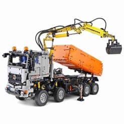 Mould King 19007 Mercedes Benz Arocs Pneumatic Truck Motorized Technic Remote Control 2819Pcs Building Blocks Bricks Kids Toy Mould King 19007 Pneumatic Truck Mercedes Benz Motorized Technic Building Blocks Kids Toys