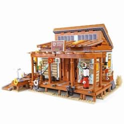 Old Fish House Shipyard PANGU PG-12004 Ideas Creator Series Street View 2027Pcs Building Blocks Kids Toy Gift Old Fish House Shipyard PANGU PG-12004 Ideas Creator Series Street View 2027Pcs Building Blocks Kids Toy Gift - Image 3