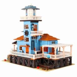 Cottage In The Sea Lighthouse PANGU PG-12002 Ideas Creator Series Street View 2375Pcs Building Blocks Kids Toy Gift Cottage In The Sea Lighthouse PANGU PG-12002 Ideas Creator Series Street View 2375Pcs Building Blocks Kids Toy Gift - Image 3