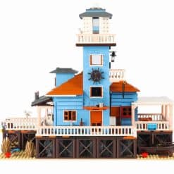 Cottage In The Sea Lighthouse PANGU PG-12002 Ideas Creator Series Street View 2375Pcs Building Blocks Kids Toy Gift Cottage In The Sea Lighthouse PANGU PG-12002 Ideas Creator Series Street View 2375Pcs Building Blocks Kids Toy Gift - Image 2