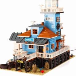 Cottage In The Sea Lighthouse PANGU PG-12002 Ideas Creator Series Street View 2375Pcs Building Blocks Kids Toy Gift Cottage In The Sea Lighthouse PANGU PG-12002 Ideas Creator Series Street View 2375Pcs Building Blocks Kids Toy Gift - Image 4