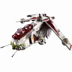 King 8066 Star Wars Republic Gunship LEGO 75309 Ideas Creator Space Ship Building Blocks Kids Toys
