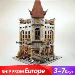 Super 18K K127 Palace Cinema Apocalypseburg City Street View Ideas Creator Modular Building Blocks Kids Toy