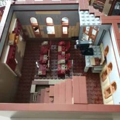 Palace Cinema Apocalypseburg K127 Last Of Us Street View Ideas Creator 2193Pcs Modular Building Blocks Kids Toy Gift 10232 15006 84004 Palace Cinema Apocalypseburg K127 Last Of Us Street View Ideas Creator 2193Pcs Modular Building Blocks Kids Toy Gift 10232 15006 84004 - Image 4