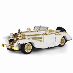 Mould King 10003 K500 Mercedes benz Technic Vintage Classical Race Car Technic Building blocks Kids Toys