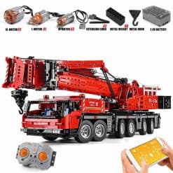 Mould King 17013 GMK Grove Mobile Crane Technic RC App control Building Blocks Kids Toy