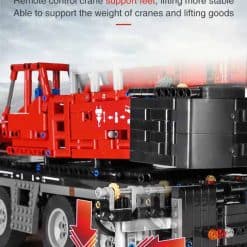 Mould King 17013 Grove Mobile Crane GMK With Remote Control Technic 4460Pcs Building Blocks Bricks Kids Toy Gift Mould King 17013 GMK Grove Mobile Crane Technic RC App control Building Blocks Kids Toy