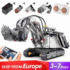 Mould King Liebherr Terex rh400 Excavator Technic Ideas Creator Building blocks Kids Toys