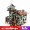 21310 Old Fishing Store Anton's Bait Shop Lepin 16050 Ideas Creator Street View Building Blocks Kids Toy