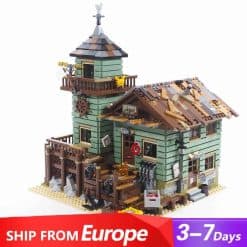 21310 Old Fishing Store Anton's Bait Shop Lepin 16050 Ideas Creator Street View Building Blocks Kids Toy