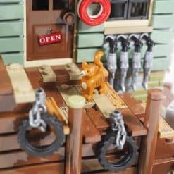 Seaside Old Fishing Store 21310 Bait Shop Ideas Creator Series Street View 2049Pcs Building Blocks Kids Toy 1147 16050 23003 K8001 21310 Old Fishing Store Anton's Bait Shop Lepin 16050 Ideas Creator Street View Building Blocks Kids Toy