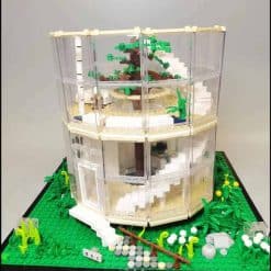 Forest Villa Glass Tree House 85016 City Street View Ideas Creator Expert Series 3495Pcs Modular Building Blocks Kids Toy Gift HENGTAI 85016 Forest Villa Glass Tree house Ideas Creator Street View Modular Building Blocks Kids Toys