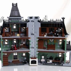 Haunted House Ghost 10228 Ideas Creator Series Street View 2141Pcs Building Blocks Kids Toy Gift 16007 Haunted House Lepin 16007 Ideas Building Blocks Kids Toy