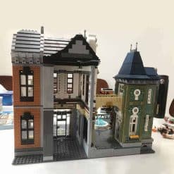 Toys Store AFOL Square Jiestar 89112 City Street View Ideas Creator Expert Series 5290Pcs Modular Building Blocks Kids Toy Gift JIESTAR 89112 Toy Store AFOL Square City Street View Ideas Creator Modular Building Blocks Kids Toys