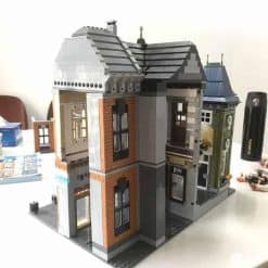 Toys Store AFOL Square Jiestar 89112 City Street View Ideas Creator Expert Series 5290Pcs Modular Building Blocks Kids Toy Gift JIESTAR 89112 Toy Store AFOL Square City Street View Ideas Creator Modular Building Blocks Kids Toys