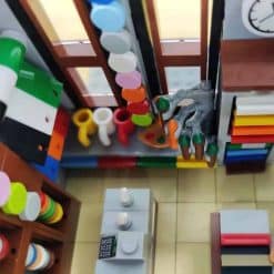 Weapons Museum Jiestar 89125 City Street View Ideas Creator Expert Series 3535Pcs Modular Building Blocks Kids Toy Gift Jiestar 89125 Weapon Museum Store City Street View Ideas Creator Modular Building Blocks Kids Toy