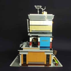 Sushi Corner Shop Jiestar 89127 City Street View Ideas Creator Expert Series 2662Pcs Modular Building Blocks Kids Toy Gift JIESTAR 89127 Sushi Corner Shop City Street View Ideas Creator Modular Building Blocks Kids Toys
