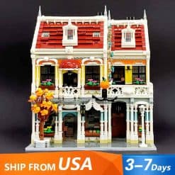 JIESTAR 89131 Clothing Store Fashion City Street View Ideas Creator Modular Building Blocks Kids Toys
