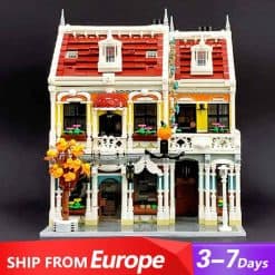 JIESTAR 89131 Clothing Store Fashion City Street View Ideas Creator Modular Building Blocks Kids Toys