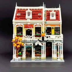 JIESTAR 89131 Clothing Store Fashion City Street View Ideas Creator Modular Building Blocks Kids Toys