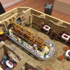 Star Wars Tatooine Mos Eisley Cantina MOC-10024 UCS Architecture City Street View 3450Pcs Modular Building Blocks Kids Toy Gift C026 MOC 10024 Mandalorian Mos Eisley Cantina Star Wars C026 City Building Blocks Kids Toys