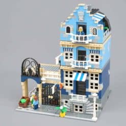 Market Street 10190 Lepin 15007 Modular Street View Ideas Creator Building Blocks Kids Toys