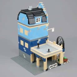 Market Street 10190 City Street View Ideas Creator Expert Series 1248Pcs Modular Building Blocks Kids Toy 8811 15007 10003 Market Street 10190 Lepin 15007 Modular Street View Ideas Creator Building Blocks Kids Toys