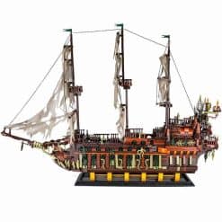 Mould King 13138 Pirates of the Caribbean Flying Dutchman Davy Jones Ship 3653Pcs Building Blocks Bricks Kids Toy Gifts 83015 Mould King 13138 Flying Dutchman LEGO 83015 Pirates of the Caribbean Davy Jones Ship Building Blocks Kids Toys