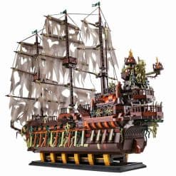 Mould King 13138 Pirates of the Caribbean Flying Dutchman Davy Jones Ship 3653Pcs Building Blocks Bricks Kids Toy Gifts 83015 Mould King 13138 Flying Dutchman LEGO 83015 Pirates of the Caribbean Davy Jones Ship Building Blocks Kids Toys