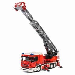 Mould King 17022 Fire Ladder Truck Rescue Vehicle Technic Remote Control 4886Pcs Building Blocks Bricks Kids Toy Mould King 17022 Fire Truck Rescue Vehicle Technic Ideas Remote Control Building Blocks Kids Toy