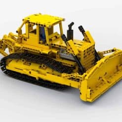 Mould King 17024 Bulldozer Caterpillar D8K Technic MOC-74666 Remote Control 1003Pcs Building Blocks Bricks Kids Toy Mould King 17027 Bulldozer Caterpillar D8K MOC 74666 Construction Vehicle Technic Remote Control Building Blocks Kids Toys