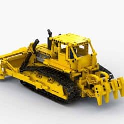 Mould King 17024 Bulldozer Caterpillar D8K Technic MOC-74666 Remote Control 1003Pcs Building Blocks Bricks Kids Toy Mould King 17027 Bulldozer Caterpillar D8K MOC 74666 Construction Vehicle Technic Remote Control Building Blocks Kids Toys