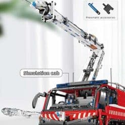 Mould King 19004 Airport Crash Tender Pneumatic Rescue Vehicle Technic MOC-4446 Remote Control 6653Pcs Building Blocks Bricks Kids Toy Gift Mould King 19004 Airport Crash Tender Pneumatic Rescue Vehicle Technic MOC 446 Building Blocks Kids Toy