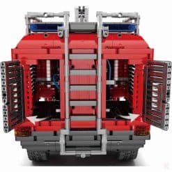 Mould King 19004 Airport Crash Tender Pneumatic Rescue Vehicle Technic MOC-4446 Remote Control 6653Pcs Building Blocks Bricks Kids Toy Gift Mould King 19004 Airport Crash Tender Pneumatic Rescue Vehicle Technic MOC 446 Building Blocks Kids Toy