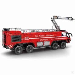 Mould King 19004 Airport Crash Tender Pneumatic Rescue Vehicle Technic MOC-4446 Remote Control 6653Pcs Building Blocks Bricks Kids Toy Gift Mould King 19004 Airport Crash Tender Pneumatic Rescue Vehicle Technic MOC 446 Building Blocks Kids Toy