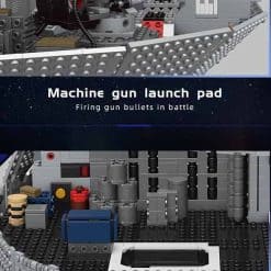 Mould King 21034 Star Wars Death Star MOC-67785 Space Ship Todesstern 7008Pcs Building Blocks Kids Toy Gift Mould King 21034 Death Star MOC 67785 Star Wars Space Ship Mandalorian Building Blocks Kids Toys