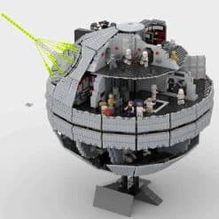 Mould King 21034 Star Wars Death Star MOC-67785 Space Ship Todesstern 7008Pcs Building Blocks Kids Toy Gift Mould King 21034 Death Star MOC 67785 Star Wars Space Ship Mandalorian Building Blocks Kids Toys