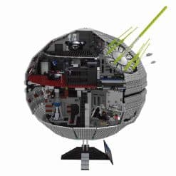 Mould King 21034 Star Wars Death Star MOC-67785 Space Ship Todesstern 7008Pcs Building Blocks Kids Toy Gift Mould King 21034 Death Star MOC 67785 Star Wars Space Ship Mandalorian Building Blocks Kids Toys