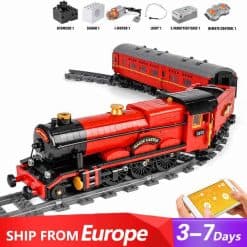 Mould King Harry Potter Hogwarts Express YX 12010 Locomotive Building Blocks Kids Toy