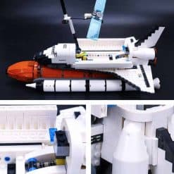 NASA Space Shuttle Expedition 10231 Ideas Creator Expert Series 1230Pcs Building Blocks Kids Toy Gift 16014 10231 Expedition Space Shuttle NASA Lepin 16014 Ideas Creator Expert Building Blocks Kids Toy