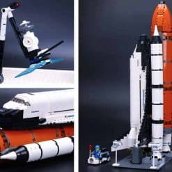 NASA Space Shuttle Expedition 10231 Ideas Creator Expert Series 1230Pcs Building Blocks Kids Toy Gift 16014 10231 Expedition Space Shuttle NASA Lepin 16014 Ideas Creator Expert Building Blocks Kids Toy