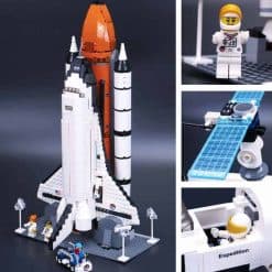 NASA Space Shuttle Expedition 10231 Ideas Creator Expert Series 1230Pcs Building Blocks Kids Toy Gift 16014 10231 Expedition Space Shuttle NASA Lepin 16014 Ideas Creator Expert Building Blocks Kids Toy