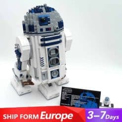 Star Wars R2 D2 10225 Robot Droid Mandalorian Building Blocks kids toys