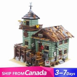 21310 Old Fishing Store Anton's Bait Shop Lepin 16050 Ideas Creator Street View Building Blocks Kids Toy