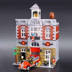 LEGO 10197 Fire brigade Lepin 15004 King 84004 City Street View Ideas Creator Modular Building Blocks Kids Toy