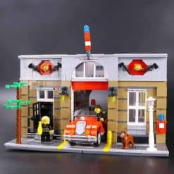 Fire Brigade 10197 City Street View Ideas Creator Expert Series 2313Pcs Modular Building Blocks Kids Toy 15004 84004 99009 LEGO 10197 Fire brigade Lepin 15004 King 84004 City Street View Ideas Creator Modular Building Blocks Kids Toy